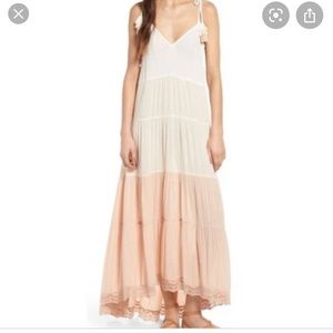Ombré maxi with tassels